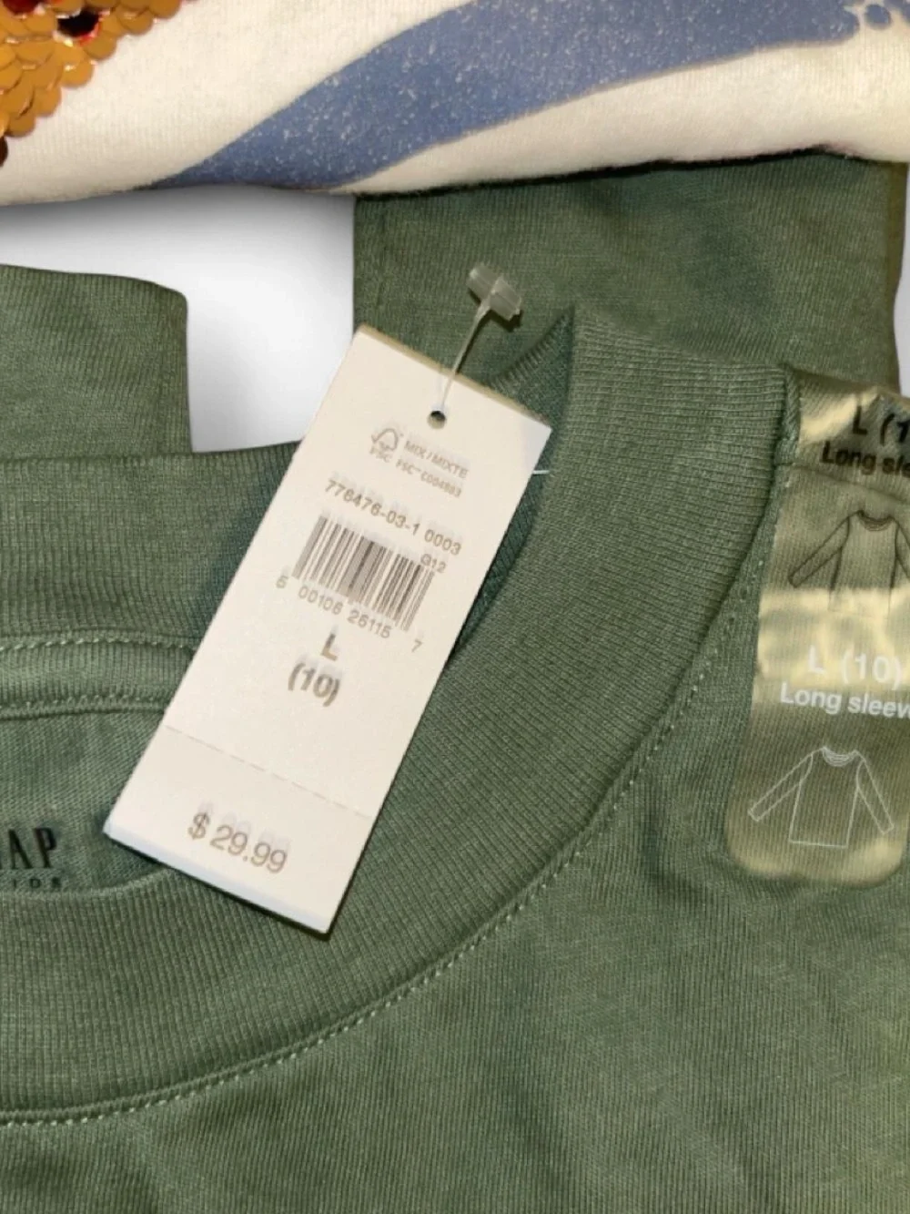 GAP Kids Multi-Pack bundle size large